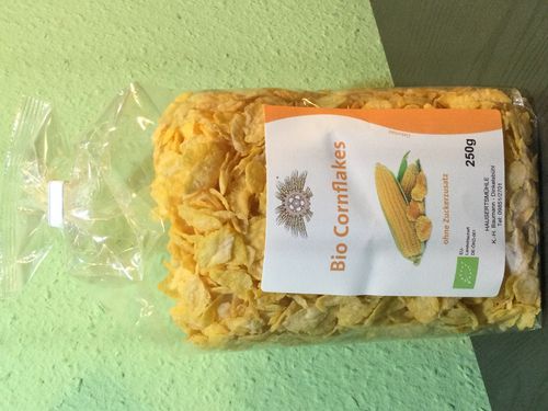Bio-Cornflakes ohne Zuckerzusatz    250g
